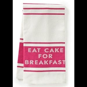 Kate Spade New York “Eat Cake for Breakfast” Kitchen Tea Towel